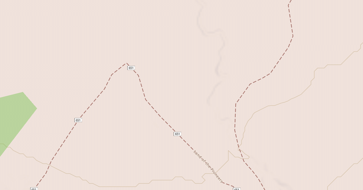 Map preview of USFS National Forest System Roads {970E7528-EF18-4005-BD08-3711540ABC9A}