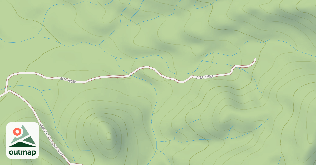 Map of BLM National GTLF Public Motorized Roads cdcf5ff7-a156-4f75-9416-5f781e1bd0a0