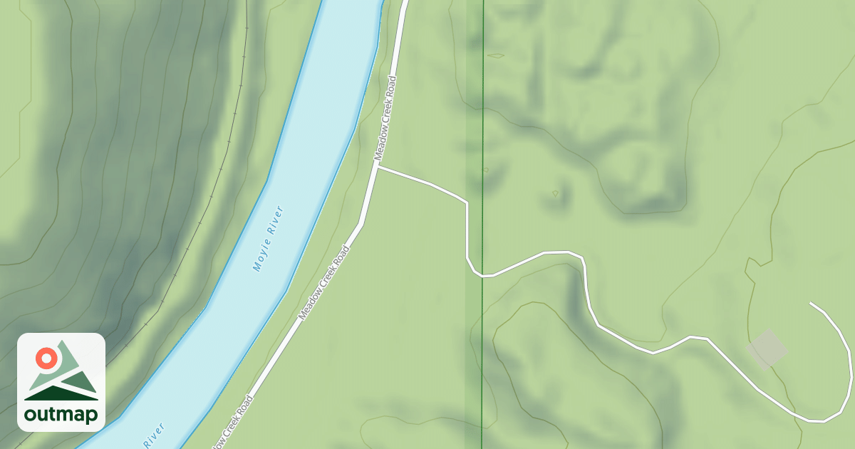 Map of FULTON
