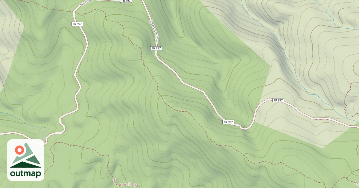 Map of Ridge