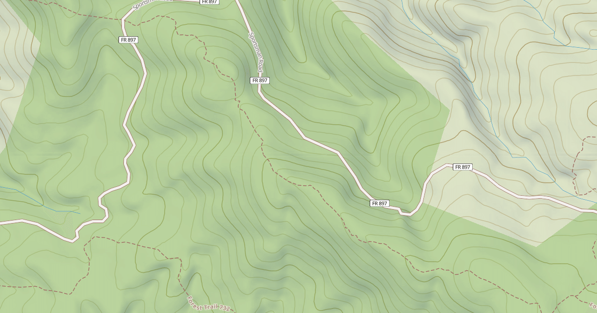 Map preview of Ridge