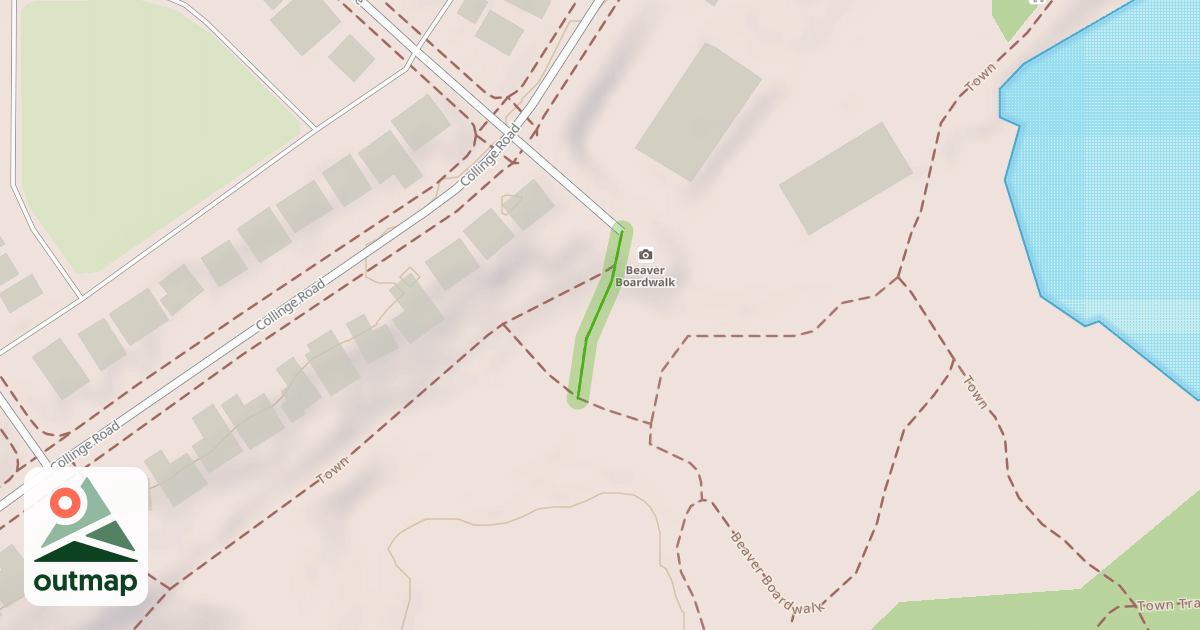 Map of Beaver Boardwalk