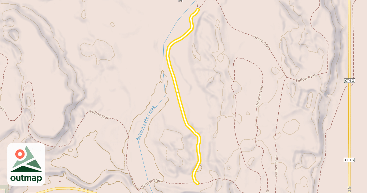 Map of Green Trail