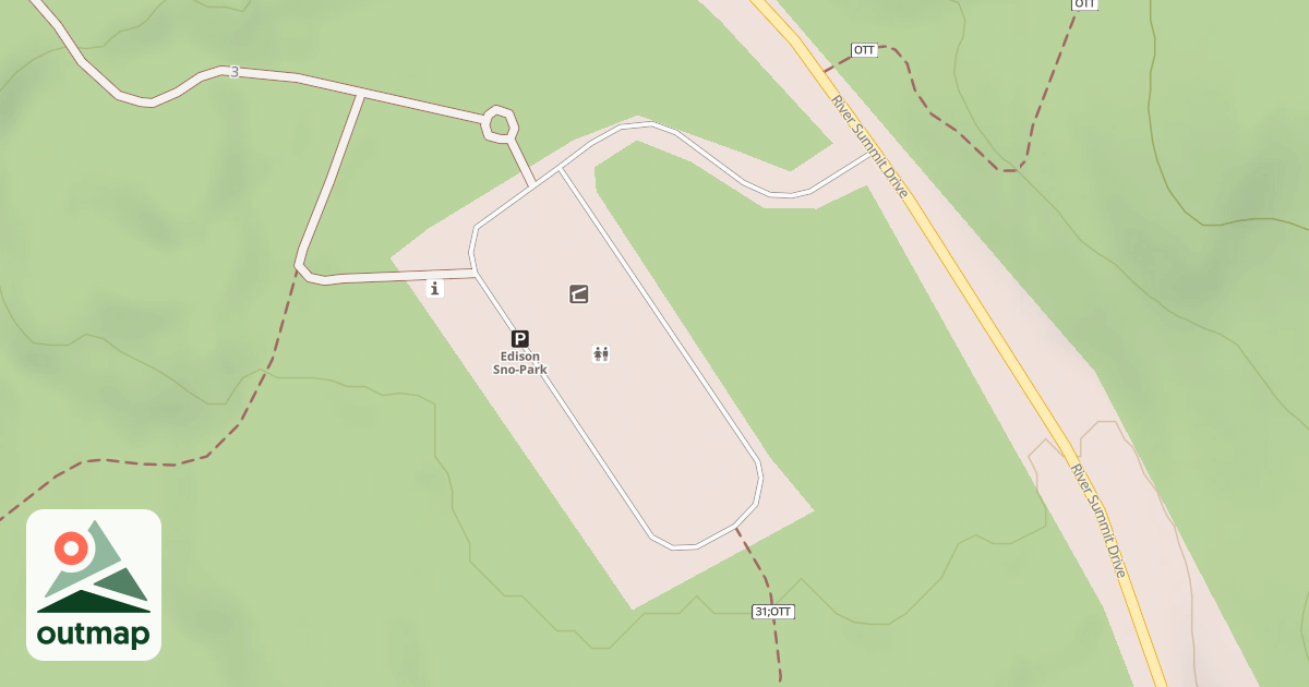 Map of EDISON SNOPARK