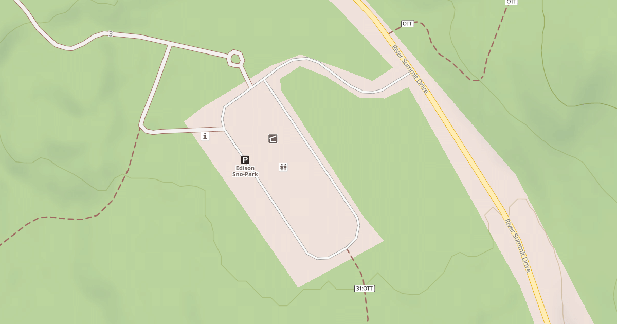 Map preview of EDISON SNOPARK
