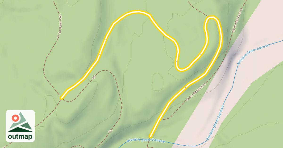 Map of 13 L'Enduro Sud
