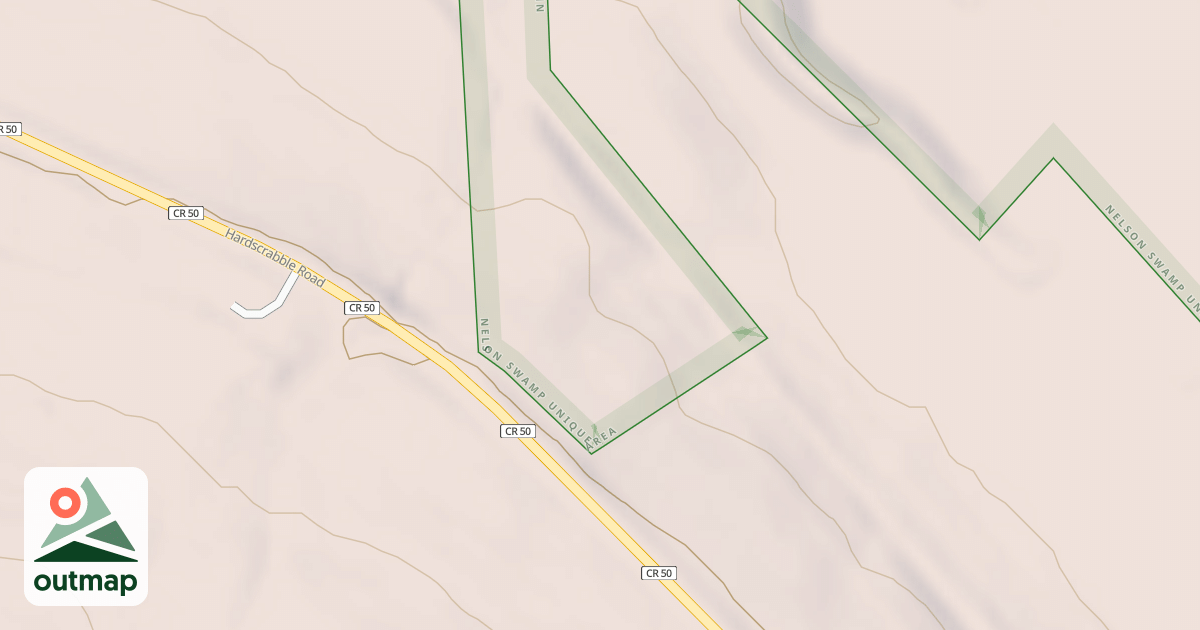 Map of South Snowmobile Trail