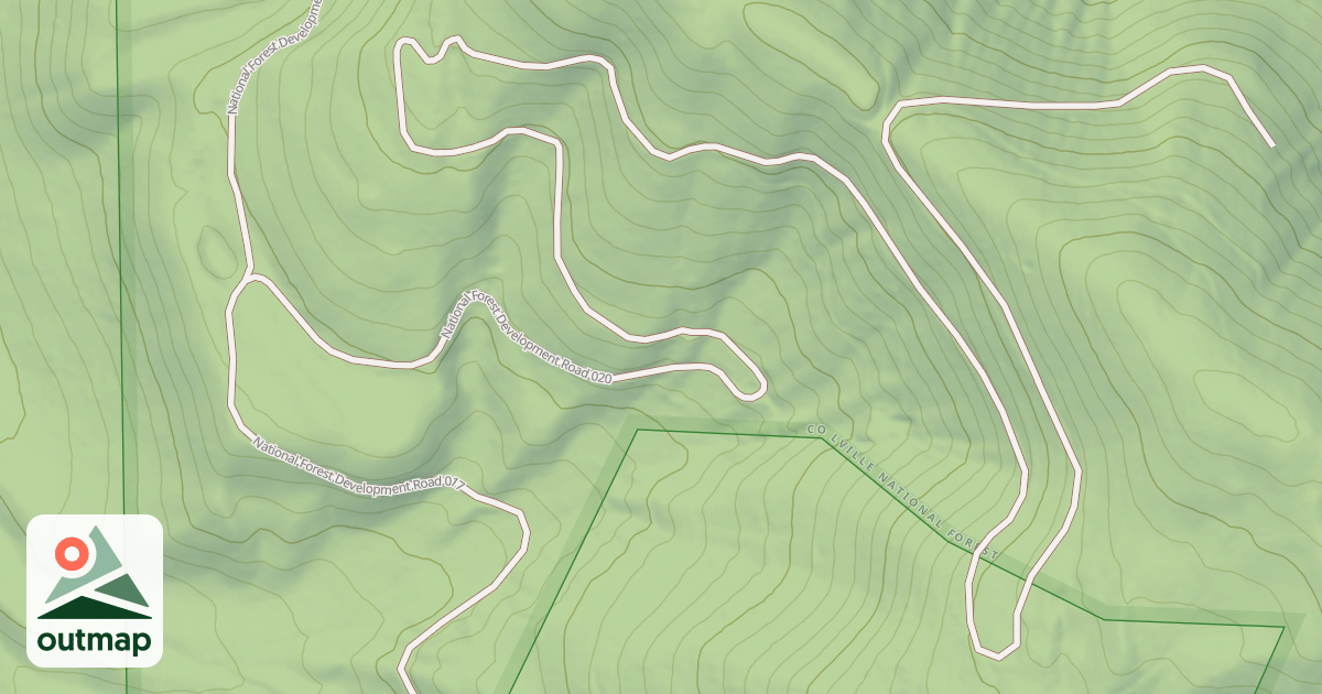 Map of COPPER QUEEN MINE