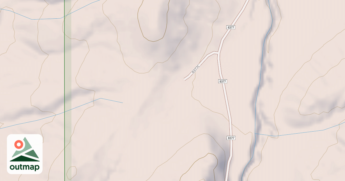Map of 8375aj