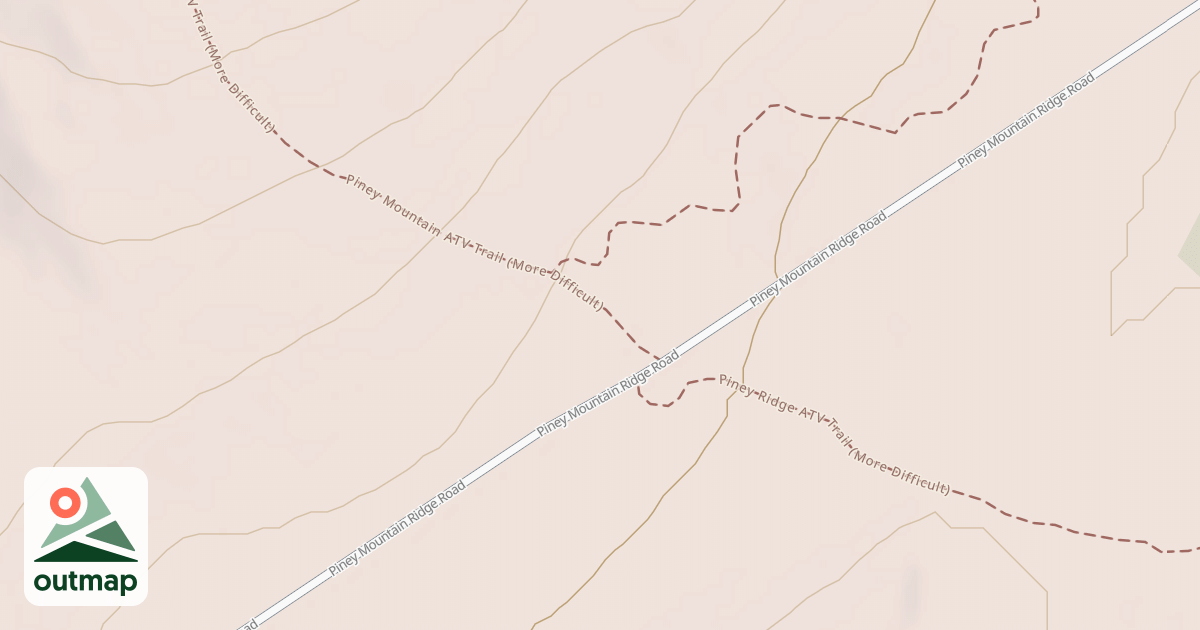 Map of Michaux State Forest - ATV Trail System