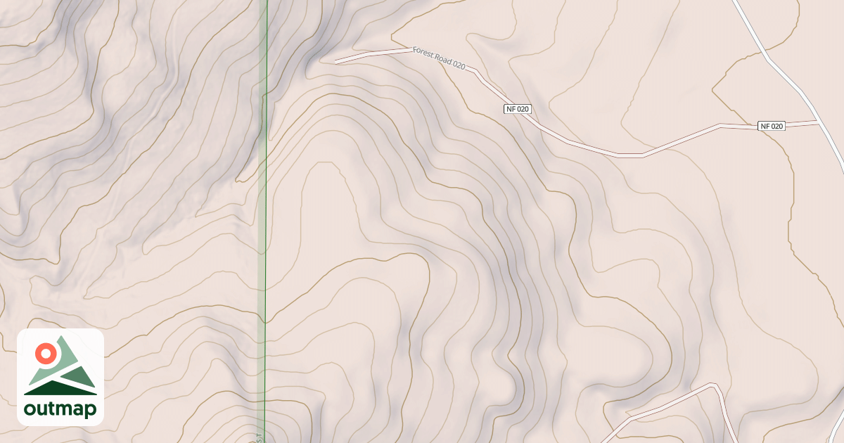 Map of USFS National Forest System Roads {020F47C7-6411-4233-8556-A58332300EF1}