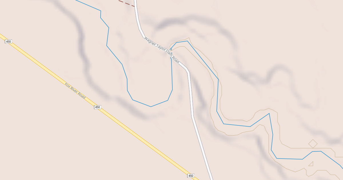 Map preview of Fox River Pathway