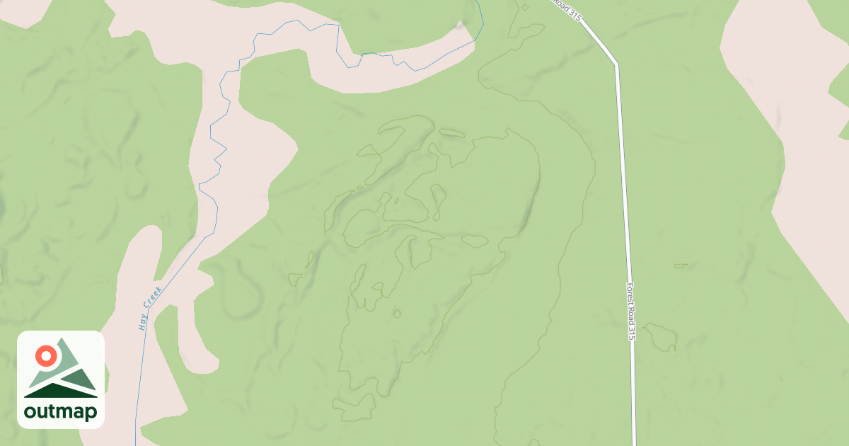 Map of FR 315B