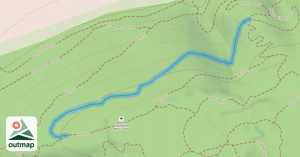 Map of Deep Hollow