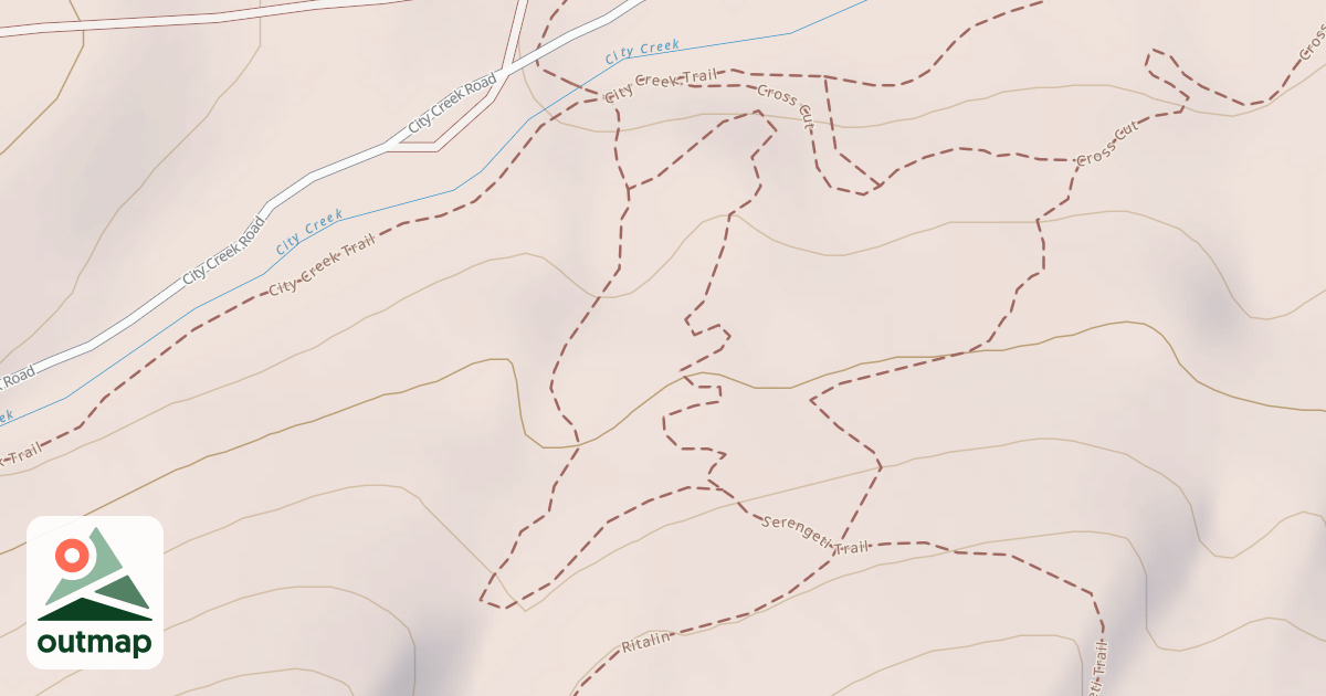 Map of Serengeti