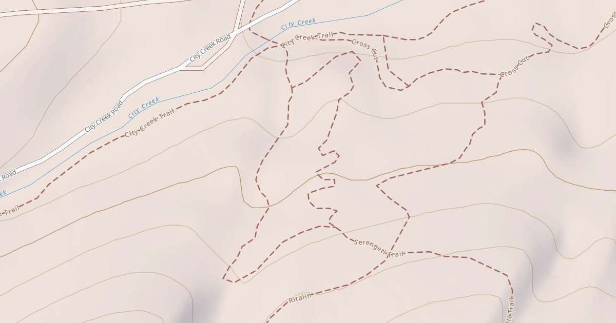 Map preview of Serengeti