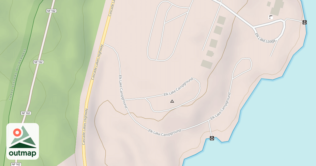 Map of ELK LAKE C.G. COMPLEX