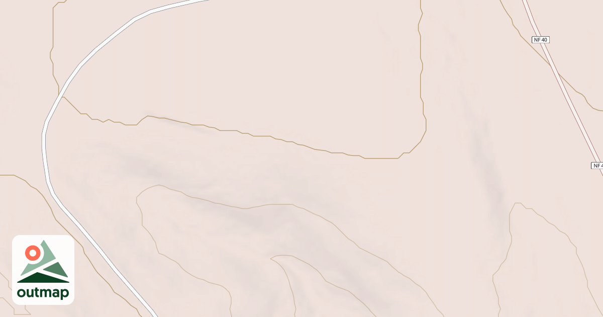 Map of USFS Motor Vehicle Use Map Roads {9214423C-3582-4909-A686-D1ECCBAA88BA}