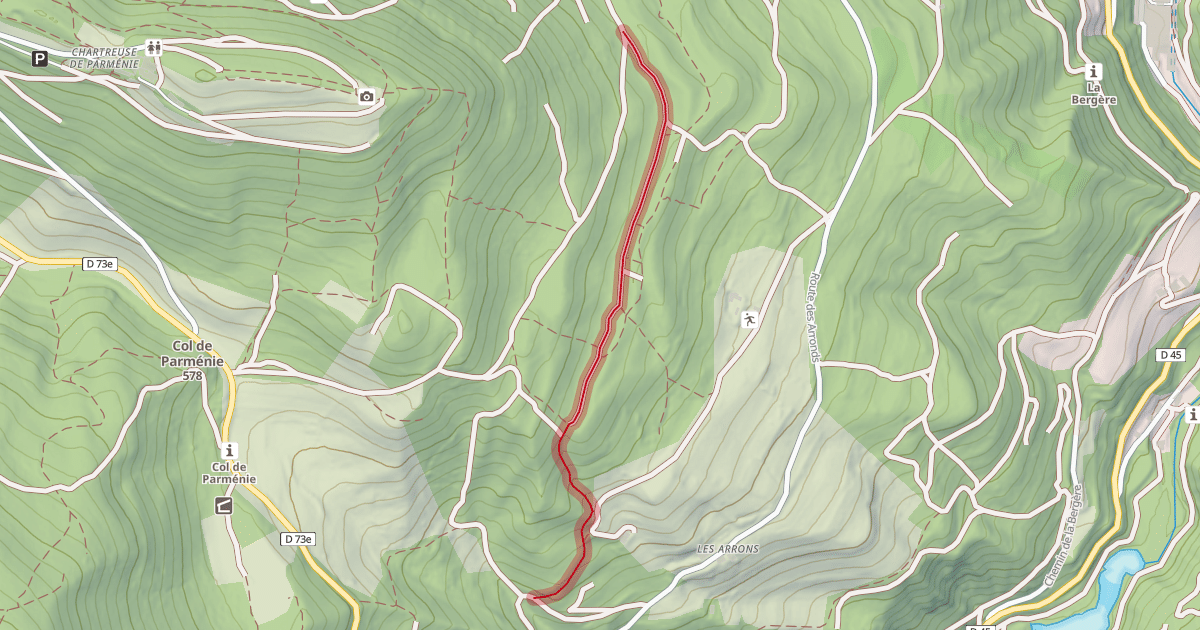 Map preview of Variante Dessus de Arrons