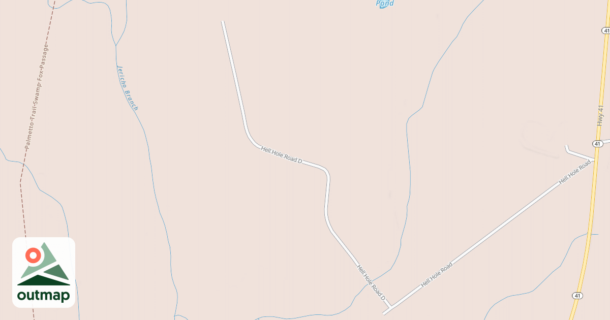 Map of HELL HOLE D
