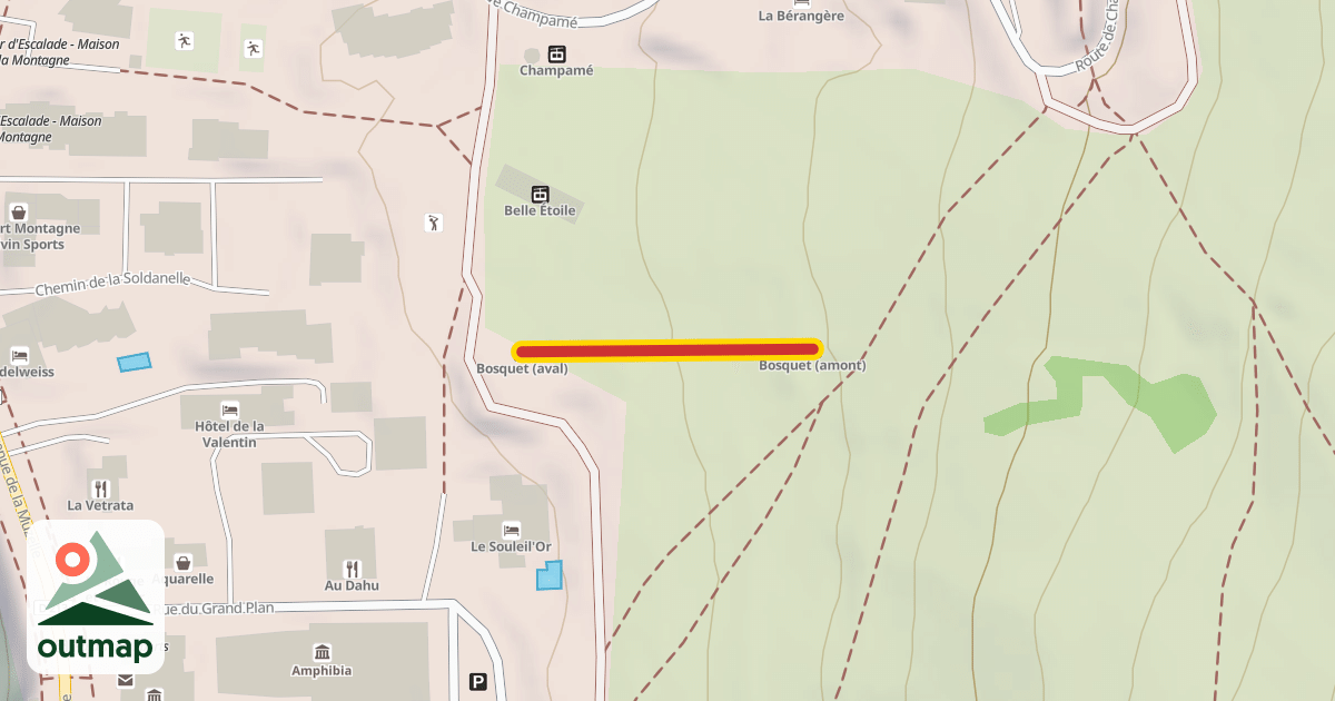 Map of Bosquet