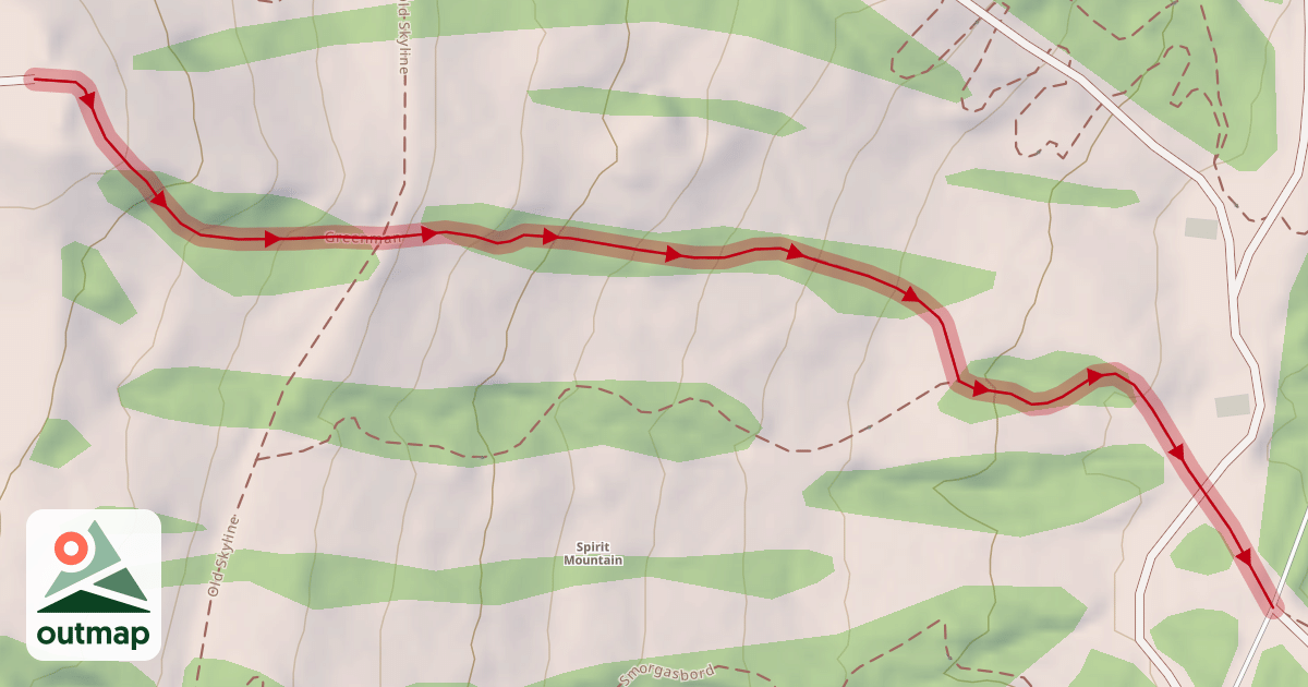 Map of Greenman