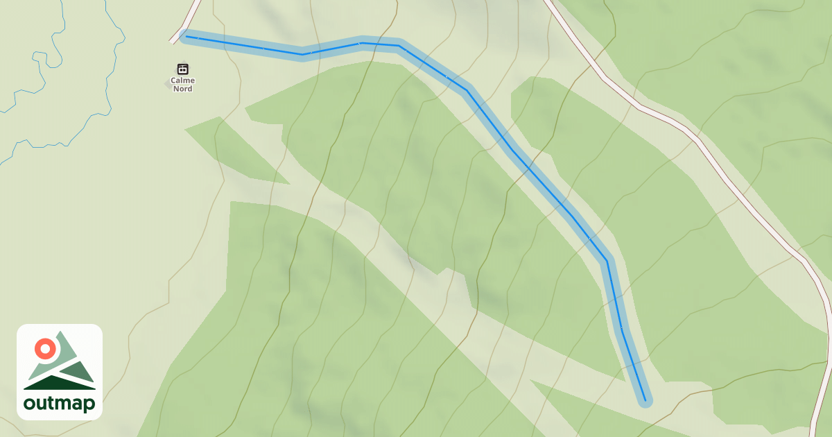 Map of Pau Ribell 2