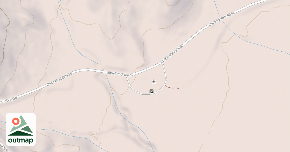 Map of CHIMNEY ROCK VISITOR CENTER