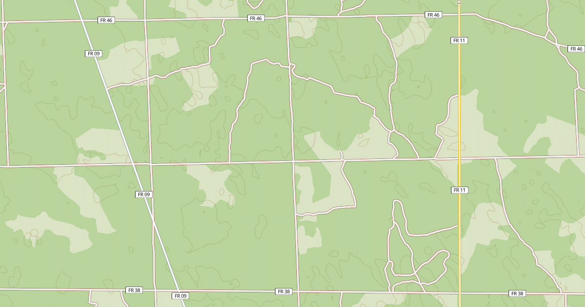 Map preview of USFS Motor Vehicle Use Map Roads {6FEC45B6-1384-4037-ABA8-7D73E8C38436}