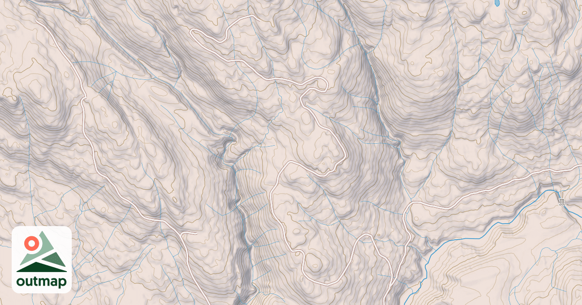 Map of FALLS CREEK