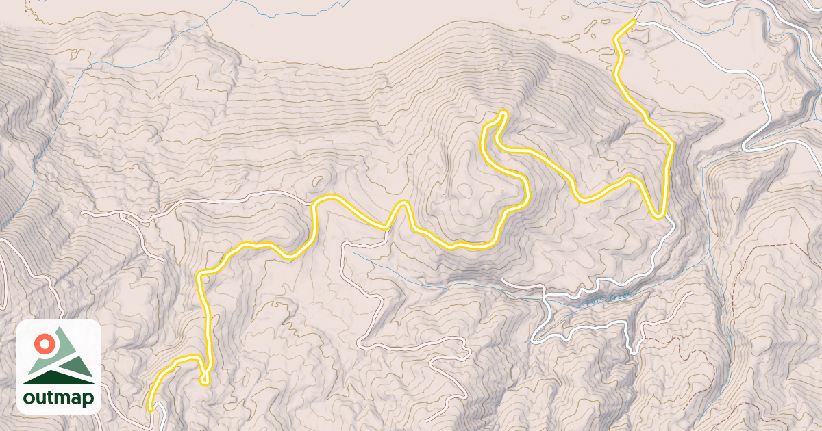 Map of Packer Pole Road