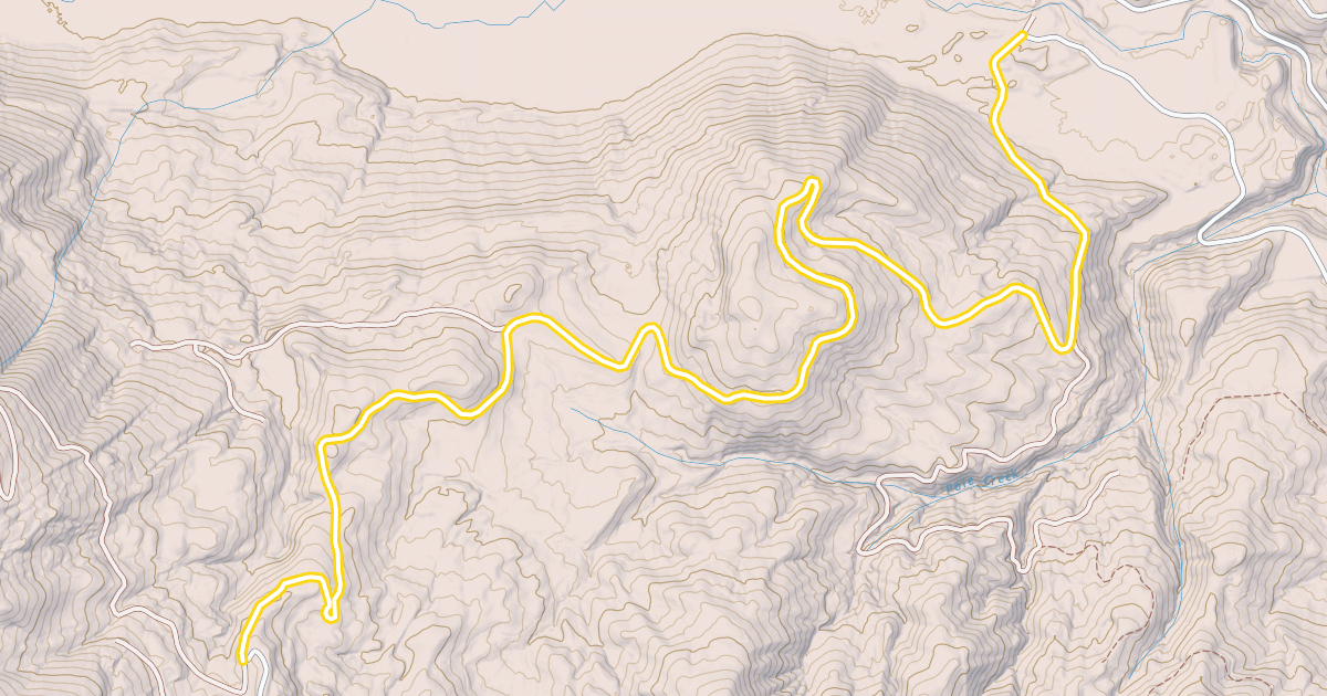 Map preview of Packer Pole Road