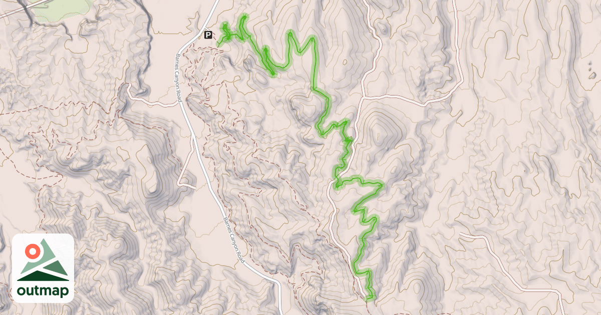 Map of Mongoose Trail