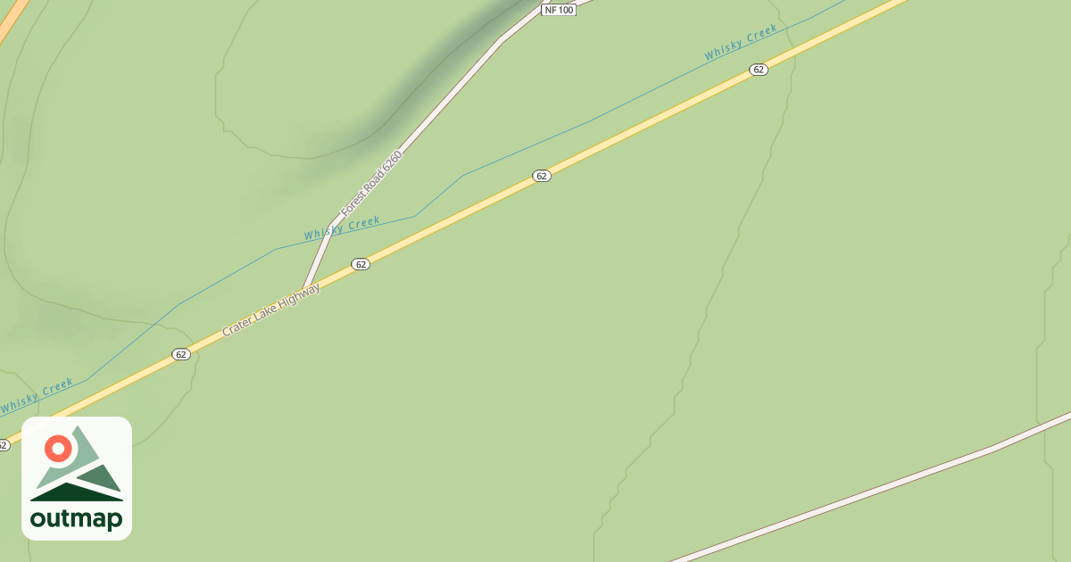 Map of Union Creek (North) Ohv
