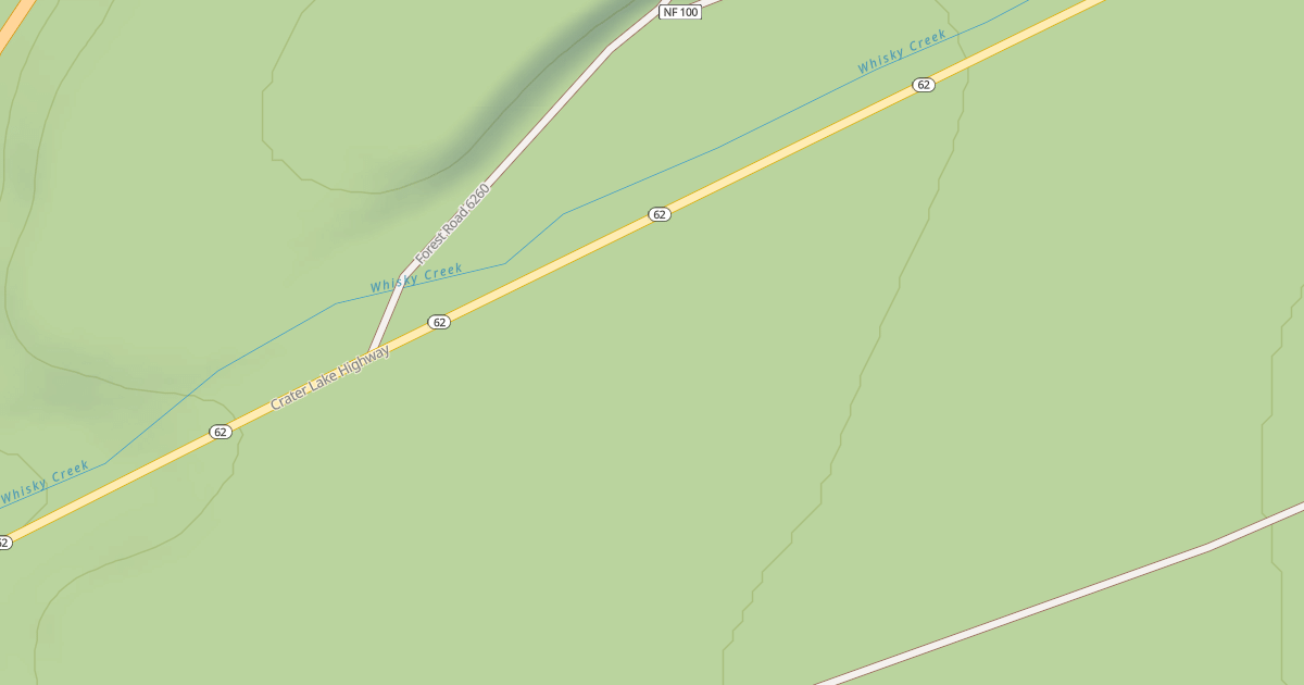 Map preview of Union Creek (North) Ohv