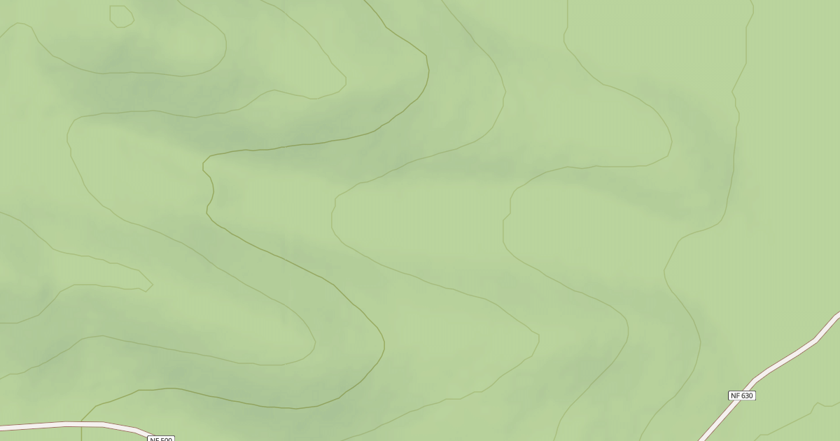 Map preview of USFS Motor Vehicle Use Map Roads {0A2A45F5-D7CF-4E8A-BB06-63EE9B2AD84C}