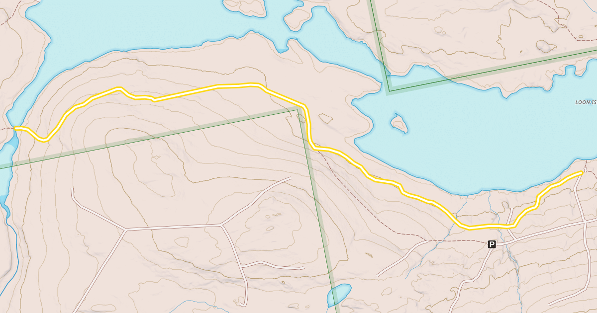 Map preview of Long Pond Trail