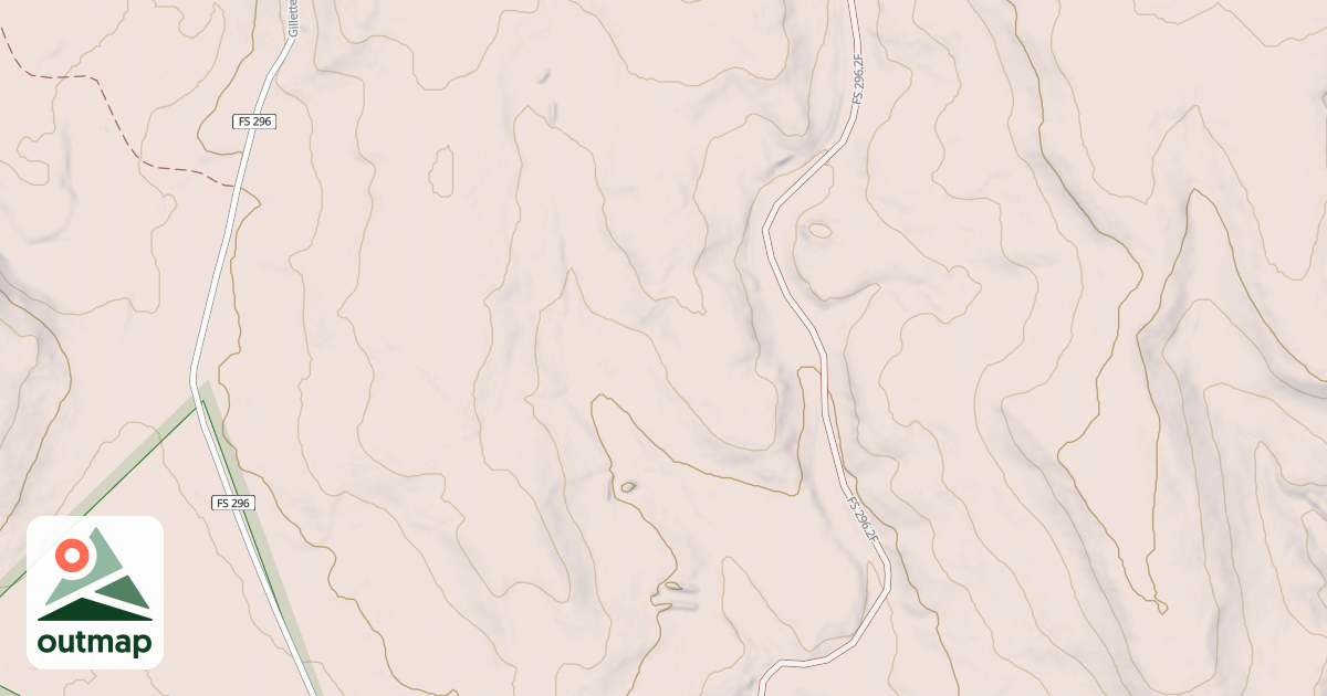 Map of Ditch Creek 45
