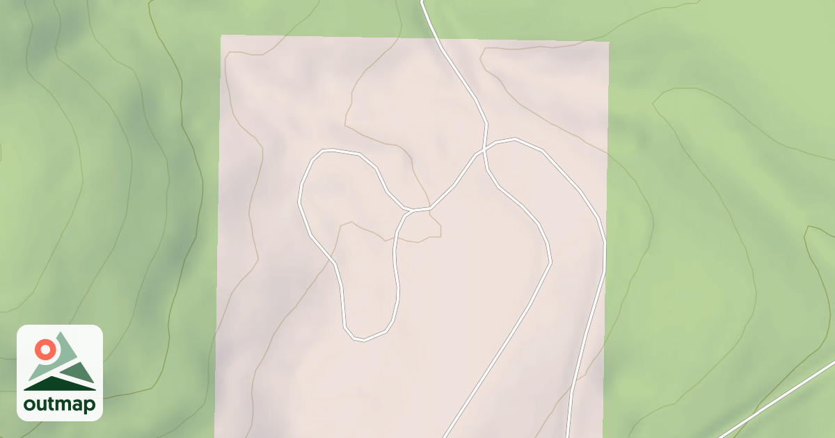 Map of BROWN BEAUTY LOOP ROAD