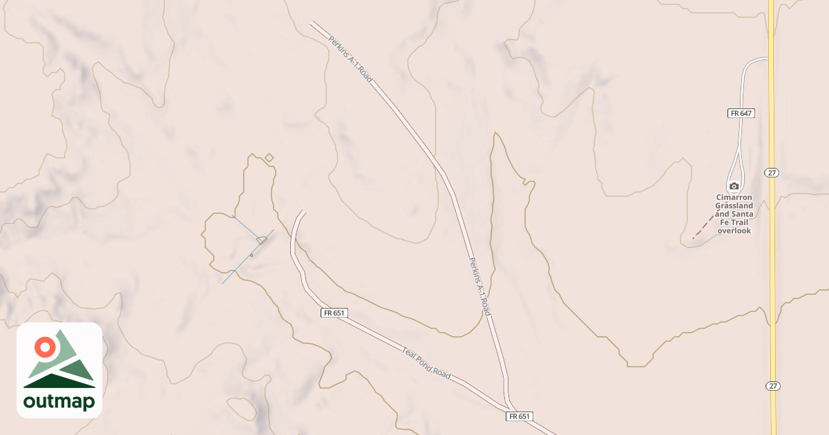 Map of PERKINS A-1