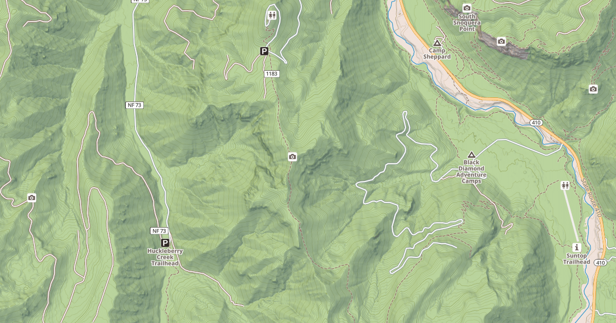 Map preview of Suntop Trail