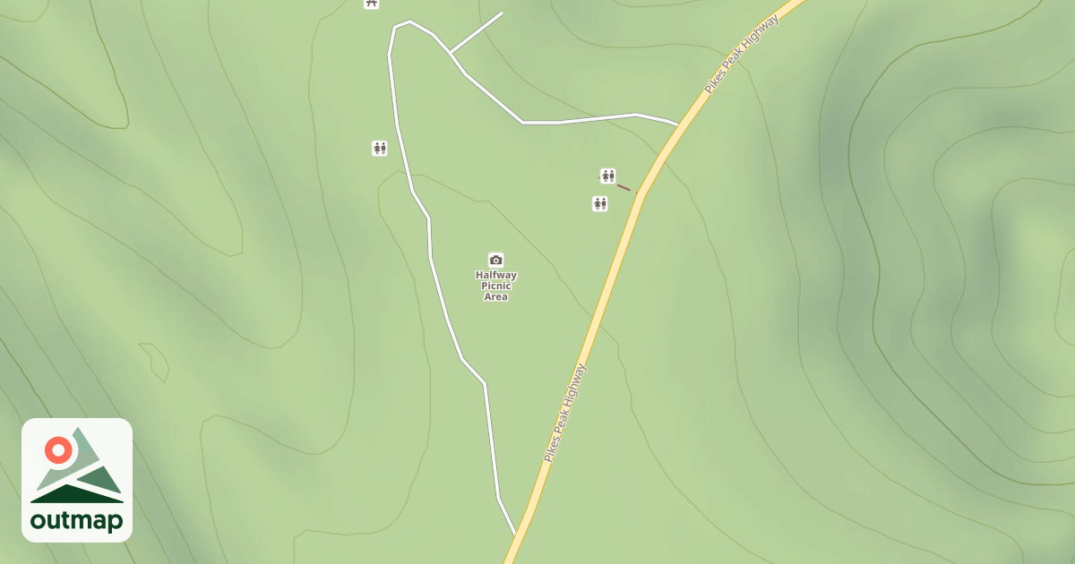 Map of HALFWAY PG