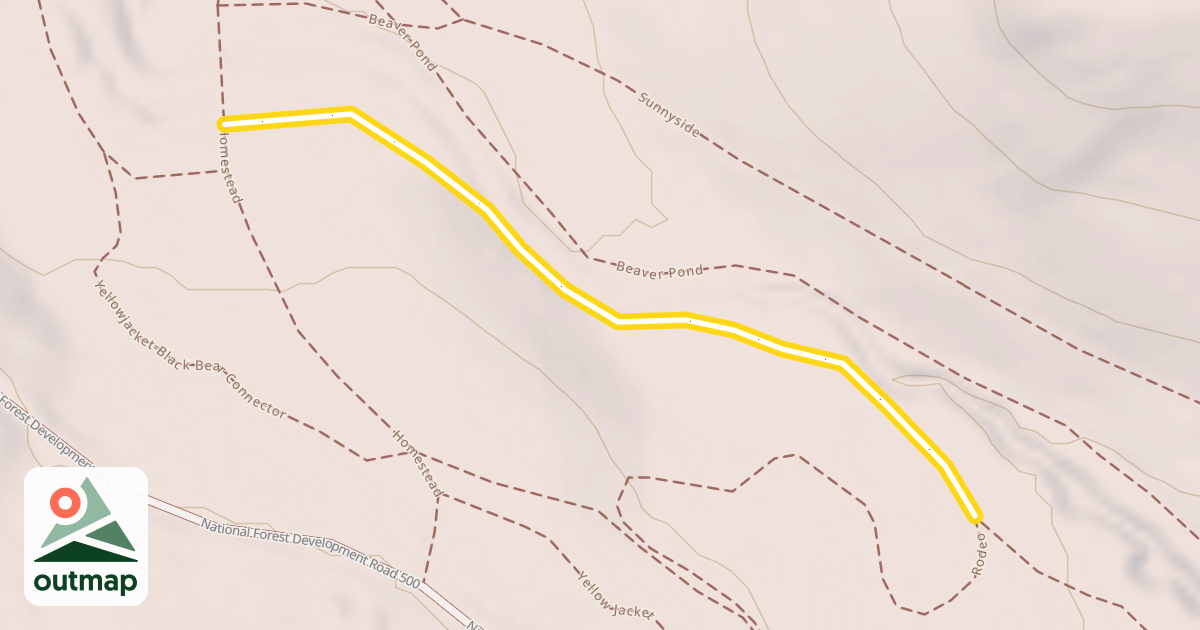 Map of Rodeo