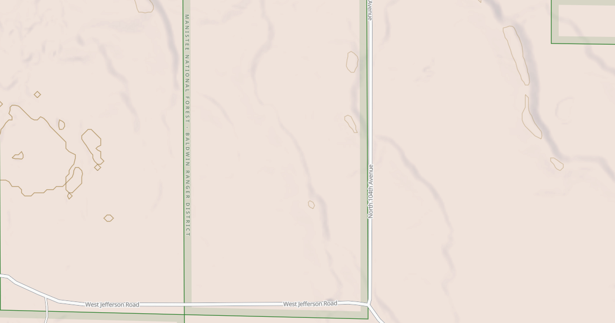 Map preview of 6158
