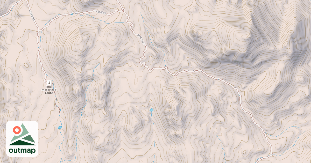 Map of BLM National GTLF Public Motorized Roads 0b2cfe8b-ca19-44b3-af61-883beb10a939