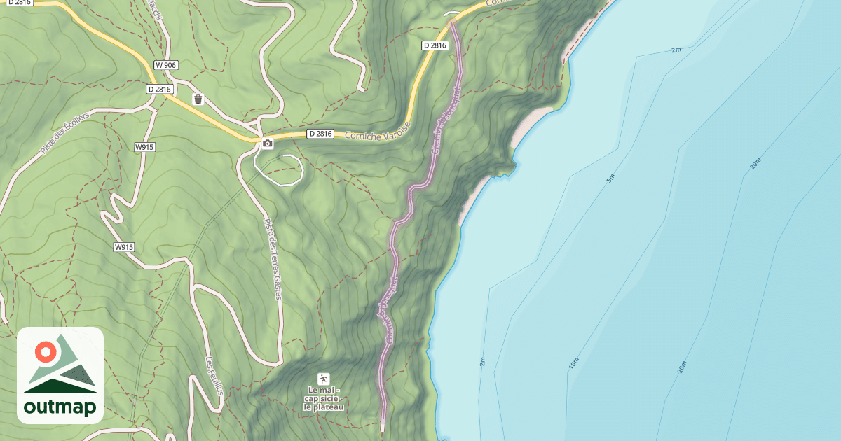 Map of Chemin du Joncquet
