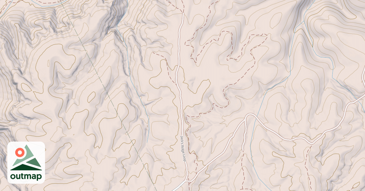 Map of Jack'S Ridge Loop (Segment A)
