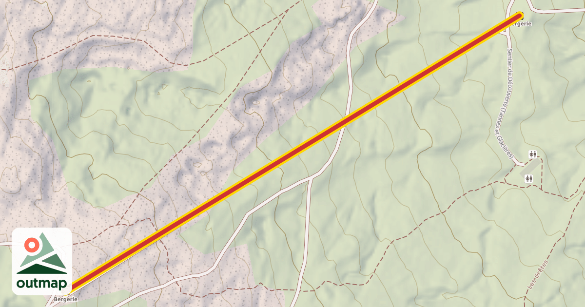 Map of Bergerie