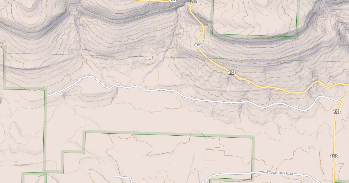Map preview of MTN HOLE