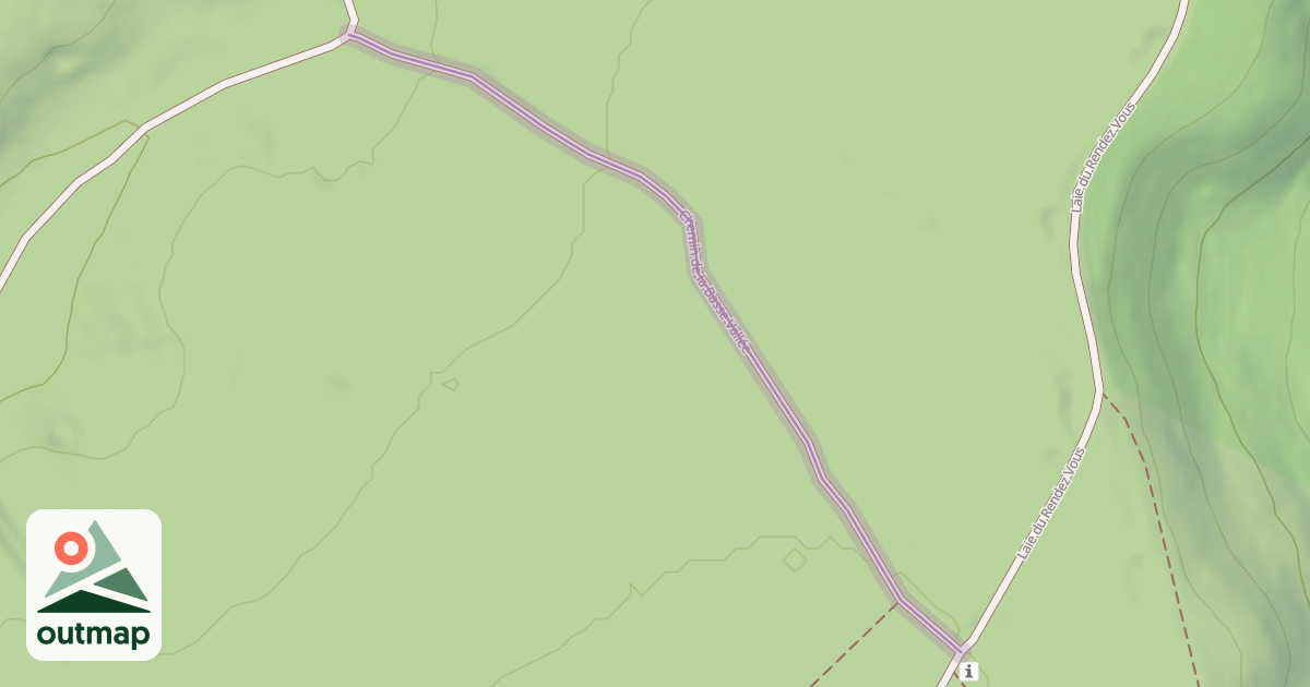 Map of Chemin de la Basse Vallée